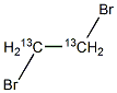 1,2-二溴乙烷-13C2结构式