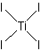 碘化钛(Ⅳ)结构式