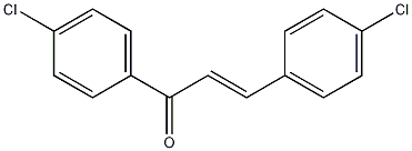 4,4'-二氯查耳酮结构式