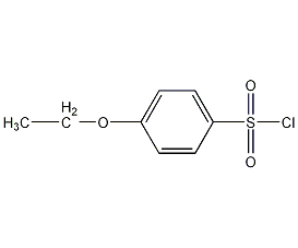 对乙氧基苯磺酰氯结构式