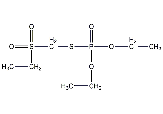 氧甲拌磷砜结构式