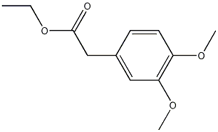 3,4-二甲氧基苯乙酸乙酯结构式