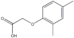 2,4-二甲基苯氧基乙酸结构式