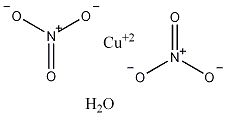 水合硝酸铜结构式