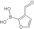3-甲酸基呋喃-2-硼酸结构式