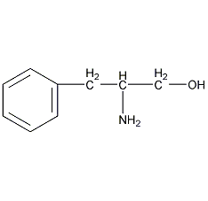 D-苯丙氨醇结构式