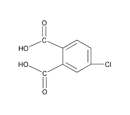 4-氯邻苯二酸结构式