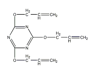 三聚氰酸三烯丙酯结构式