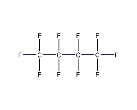 全氟正丁烷结构式