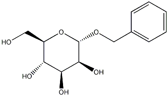 苄基-α-D-吡喃甘露糖苷结构式
