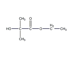 2-甲基-2-羟基丙酸乙酯结构式