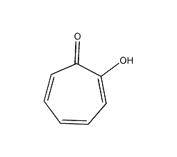 环庚三烯酚酮结构式