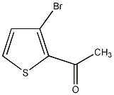 2-乙酰基-3-溴噻吩结构式