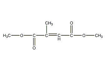 甲顺丁烯二酸二甲酯结构式