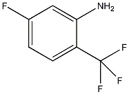 5-氟-2-(三氟甲基)苯胺结构式