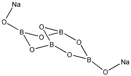 四硼酸钠结构式