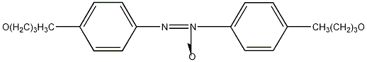 4,4'-二正丁氧基氧化偶氮基苯结构式