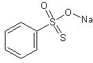 苯硫羰基磺酸钠盐结构式