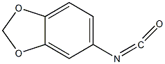 3,4-(亚甲基二氧基)苯基异氰酸酯结构式