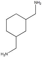 1,3-双(氨甲基)环己烷(顺反结构混合物)结构式