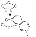 trans-4-[2-(1-Ferrocenyl)vinyl]-1-methylpyridinium iodide