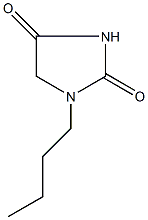 1-丁乙内酰脲结构式