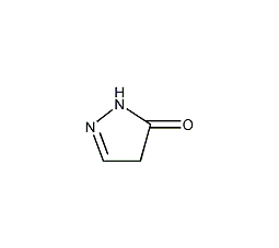 二氢吡唑酮结构式