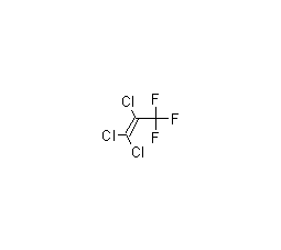 1,1,2-三氯-3,3,3-三氟丙烯结构式