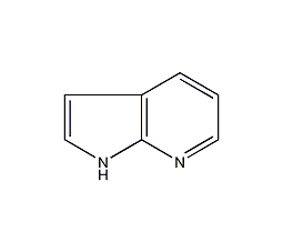 7-氮杂吲哚结构式