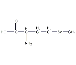 硒[75Se]蛋氨酸结构式