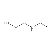 2-(乙氨基)乙醇结构式