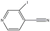 4-氰基-3-碘代吡啶结构式