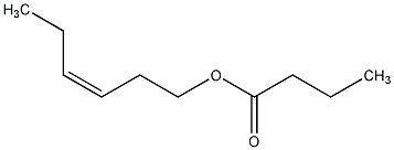 (Z)-3-己烯丁酸酯结构式