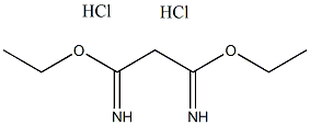 丙二酰亚胺二乙酯二盐酸盐结构式