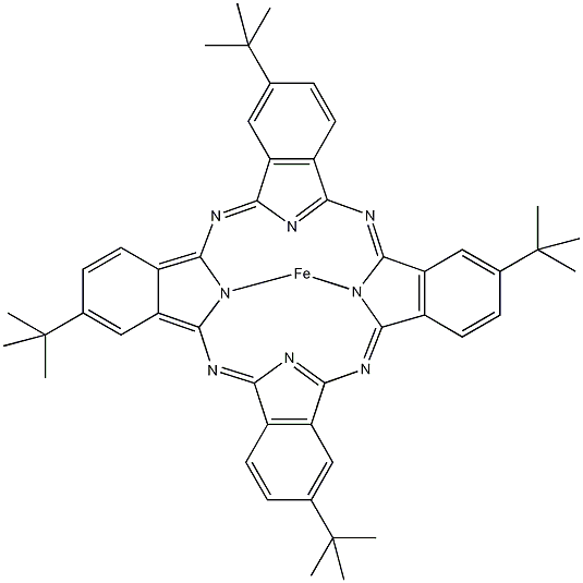 (Tetra-t-butylphthalocyaninato)iron(II)