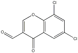 6,8-二氯-3-甲酰色酮结构式