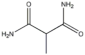 2-甲基丙二酰胺结构式