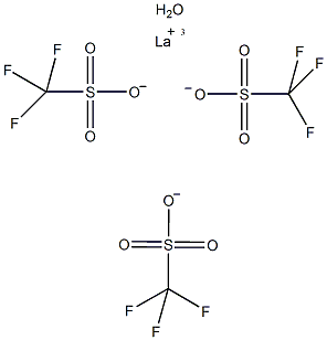 n水三氟甲基硫酸镧结构式