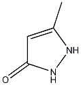 3-甲基-3-吡唑啉-5-酮结构式