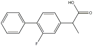 氟苯布洛芬结构式