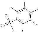 五甲基苯磺酰氯结构式
