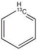 苯-13C结构式