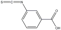 3-羧基异硫氰酸苯脂结构式