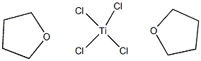 四氯双(四氢呋喃)合钛结构式