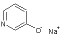 3-羟基吡啶钠盐结构式