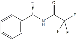 2,2,2-三氟-N-[(S)-α-甲苄基]乙酰胺结构式