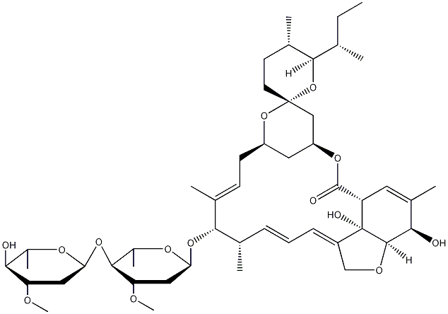 伊维菌素结构式