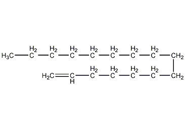 1-十六碳烯结构式