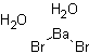 溴化钡,二水结构式