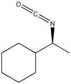 (S)-(+)-1-环己乙基异氰酸酯结构式